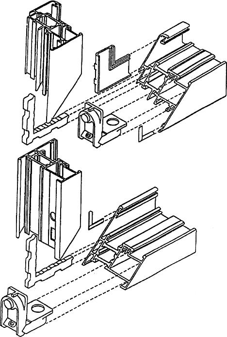ГОСТ 21519-2003 Блоки оконные из алюминиевых сплавов. Технические условия (с Поправкой)